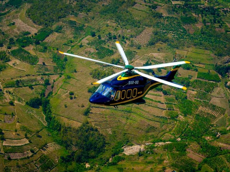 Helicopter Transfer to Nyungwe